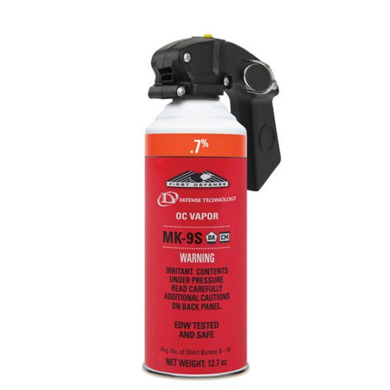 Defense Technology First Defense 0.7% MK-9S HV Vapor OC Aerosol 43896 - Tactical & Duty Gear